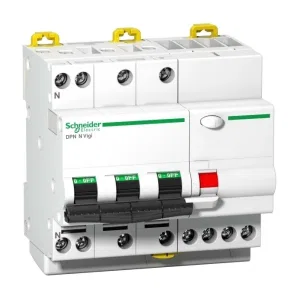 Дифавтомат Schneider Electric Acti9 4P 32А (B) 6кА 30мА (AC) (ШНАЙДЕР) Дифавтомат Schneider Electric Acti9 4P 32А (B) 6кА 30мА (AC) (ШНАЙДЕР)