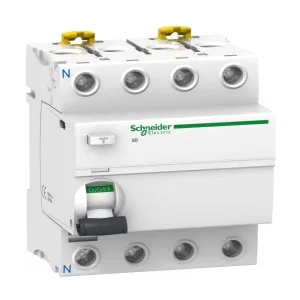 УЗО Schneider Electric Acti9 A9R12463, 4 полюса, 63 А, 100 мА (AC) (ШНАЙДЕР) УЗО Schneider Electric Acti9 A9R12463, 4 полюса, 63 А, 100 мА (AC) (ШНАЙДЕР)